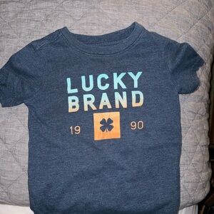 Lucky Brand Kids Navy Graphic Tee